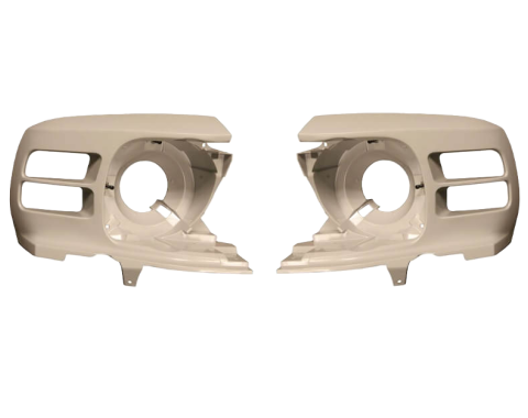 Redline Restomotive® 1970 Ford Mustang (Except Shelby) Left and Right Headlamp Bucket Assembly