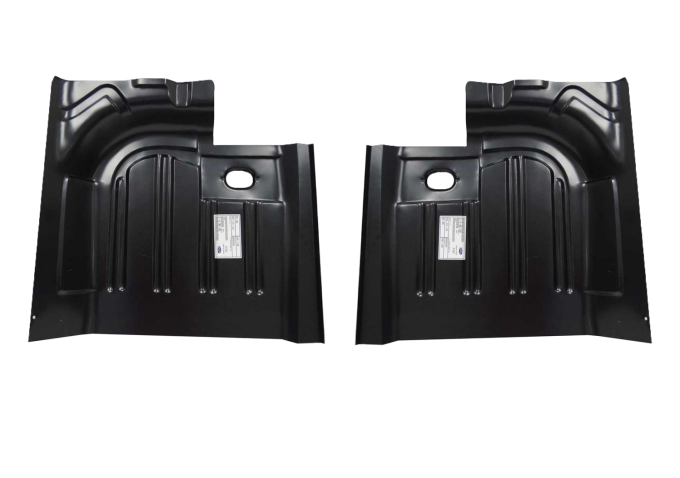 Redline Restomotive® 1971-1973 Ford Mustang Rear Left and Right Floor Pan Patch Section