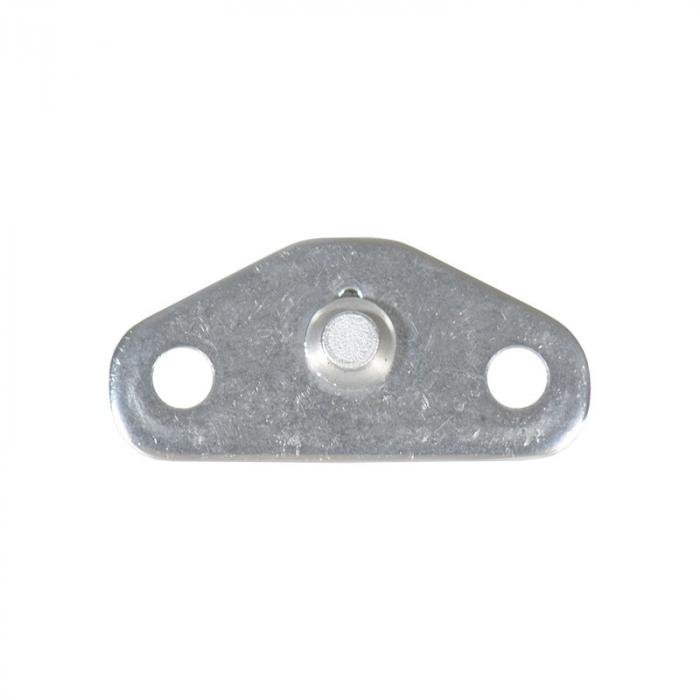 thumbnail image 2 of Dynacorn Door Striker Pair – Zinc Plated – Fits 1967-1970 Mustang & 1968-1977 Bronco 2 of 6