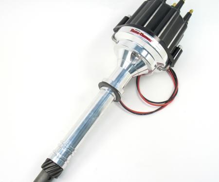 Pertronix Marine Billet Distributor for Chevrolet Small Block/Big Block Engines (Ignitor II), Black / Male D200810