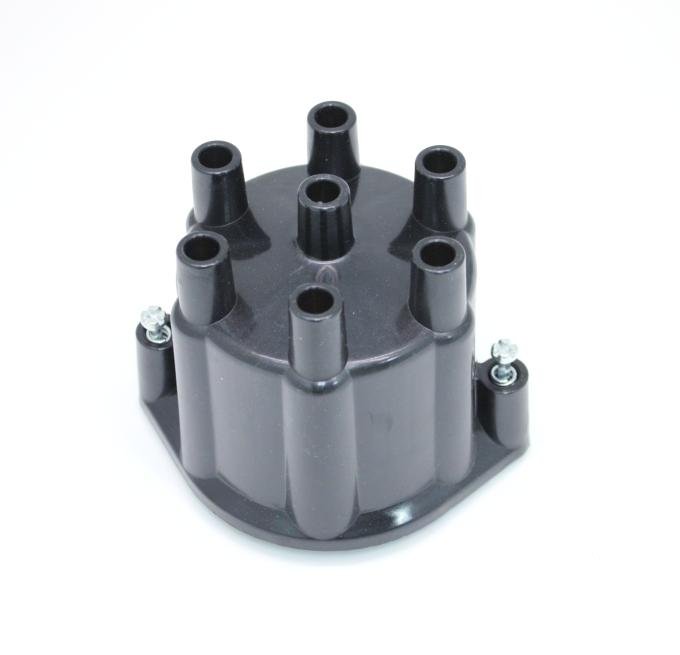 Pertronix Replacement Distributor Cap for 6 Cylinder Automotive Billet Distributors, Black / Female (Service Part Only) D656700