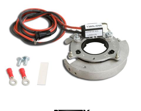 Pertronix Chrysler Autolite Prestolite 1951-71 MOPAR V8 Dual Point 8 Cylinder Lobe Sensor Ignitor&reg; Electronic Ignition Conversion, 6 Volt Negative Ground 1385LSN6