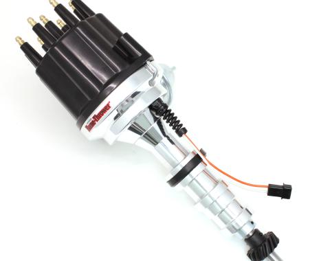 Pertronix Magnetic Pickup Billet Distributor for Ford 332-428 Engines, Black Cap Color D333710