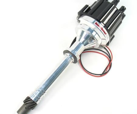 Pertronix Marine Billet Distributor for Chevrolet Small Block/Big Block Engines (Ignitor II), Black / Female D200800
