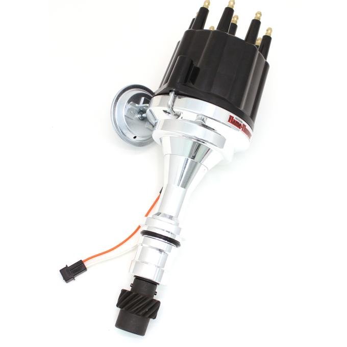 Pertronix Magnetic Pickup Billet Distributor for Oldsmobile 260-455 Engines, Black Cap Color D310710