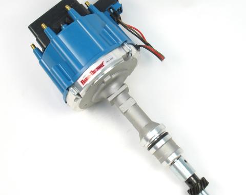 Pertronix Race HEI Distributor for Ford Small Block Engines, HEI III Module with Multi Spark & Adjustable Digital Rev Limiter / Blue Cap D71372