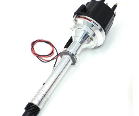 Pertronix Marine Billet Distributor for Chevrolet 90 Degree V6 Engines (Ignitor II), Male D207810