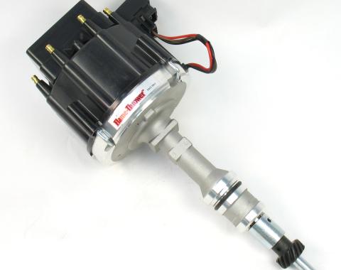 Pertronix Race HEI Distributor for Ford Small Block Engines, HEI III Module with Multi Spark & Adjustable Digital Rev Limiter / Black Cap D71370
