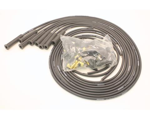 Pertronix Universal 8 Cylinder 8mm MAGx2 Spark Plug Wire Set, Black , 180&deg; Spark Plug Boot Angle, 90&deg; Distributor Boot Angle 808280