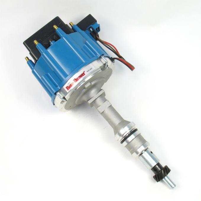Pertronix Race HEI Distributor for Ford Small Block Engines, HEI III Module with Multi Spark & Adjustable Digital Rev Limiter / Blue Cap D71372