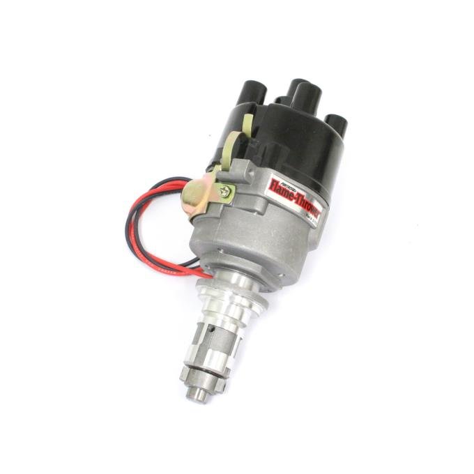 Pertronix Stock Look Distributor for British A+ 4 Cylinder Engines, Ignitor II, Mechanical Advance / Top Exit Cap D174228