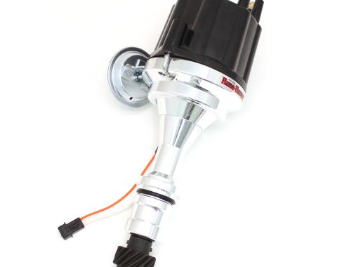 Pertronix Magnetic Pickup Billet Distributor for Oldsmobile 260-455 Engines, Black Cap Color D310710