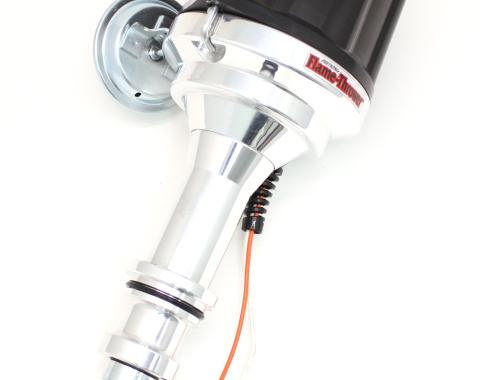 Pertronix Magnetic Pickup Billet Distributor for Ford 351C Engines, Black Cap Color D332710