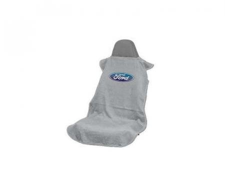 Seat Armour Ford Seat Towel, Grey with Logo SA100FORG