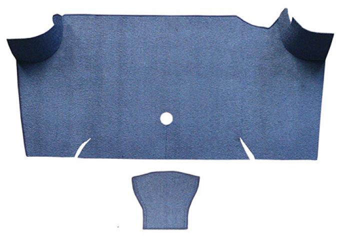 ACC 1967-1968 Ford Mustang Fastback Trunk Kit Floor Only Trunk Mat Loop