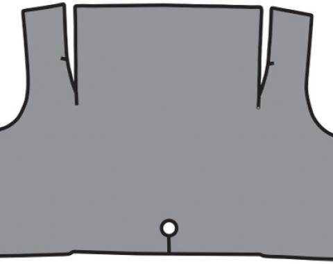 ACC 1967-1968 Mercury Cougar Coupe Trunk Mat TM Vinyl