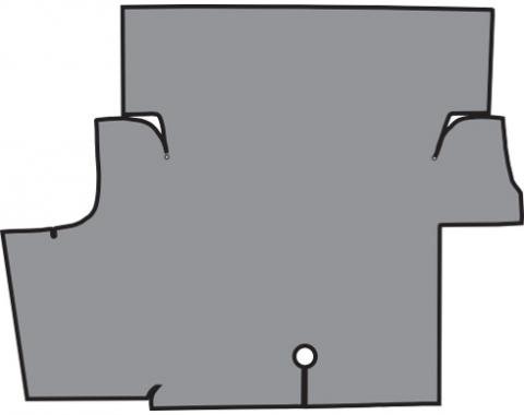 ACC 1969-1970 Ford Mustang Coupe Trunk Mat TM Vinyl