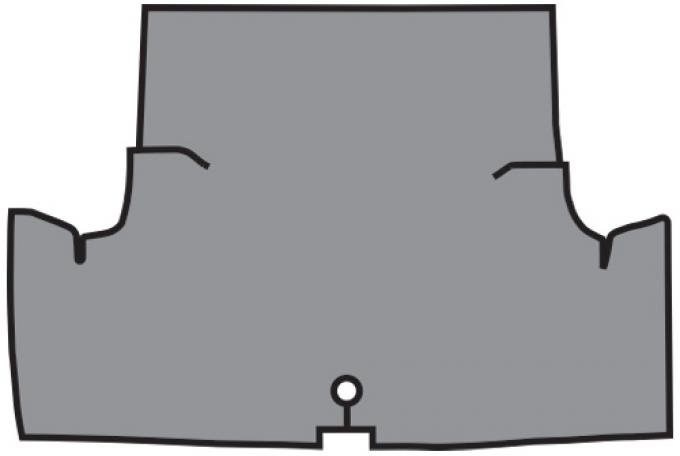 ACC 1971-1973 Ford Mustang Coupe/Convertible Trunk Mat Burtex