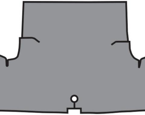 ACC 1971-1973 Ford Mustang Fastback Trunk Mat TM Vinyl