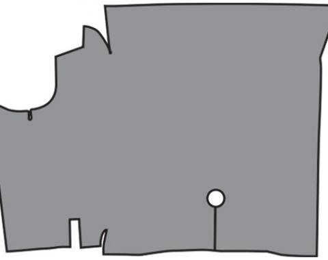 ACC 1969 Ford Mustang Convertible Trunk Mat TM Vinyl