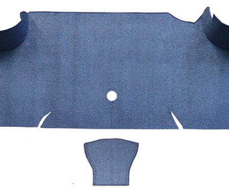 ACC 1967-1968 Ford Mustang Fastback Trunk Kit Floor Only Trunk Mat Loop