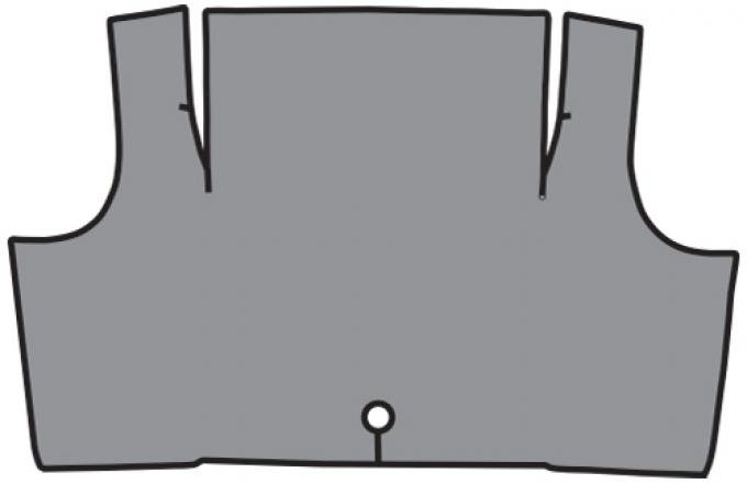 ACC 1967-1968 Mercury Cougar Coupe Trunk Mat TM Vinyl