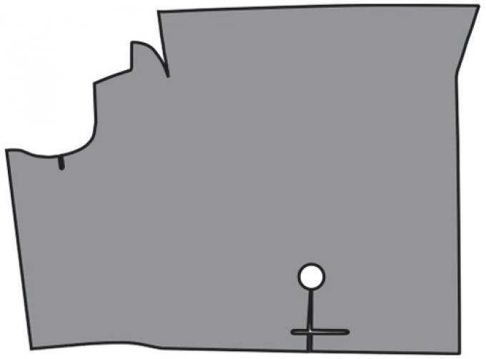 ACC 1970 Ford Mustang Convertible Trunk Mat Burtex