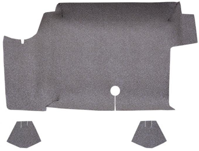 ACC 1964-1968 Ford Mustang Fastback Trunk Mat Fleece