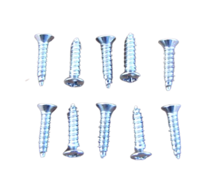 Redline Restomotive® 1964-1966 Ford Mustang 2+2 / Fastback Vent & Trim Panel Screw Set
