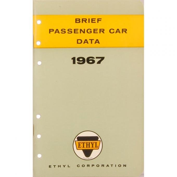 Dennis Carpenter Technical Book Manual - 1967 Ford Car PD-1967
