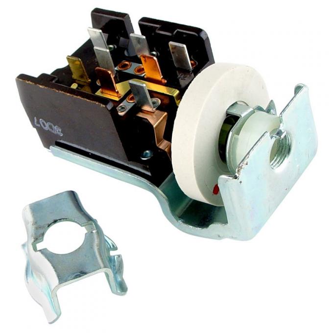 Dennis Carpenter Headlight Switch - 1965-76 Ford Truck, 1966-76 Ford Bronco, 1965-70 Ford Car D3ZZ-11654-A