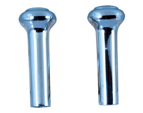 Redline Restomotive® 1968-1978 Ford Car & Truck Chrome Door Lock Knobs
