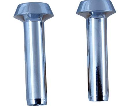 1965-1967 Ford Car / Bronco Chrome Door Lock Knobs