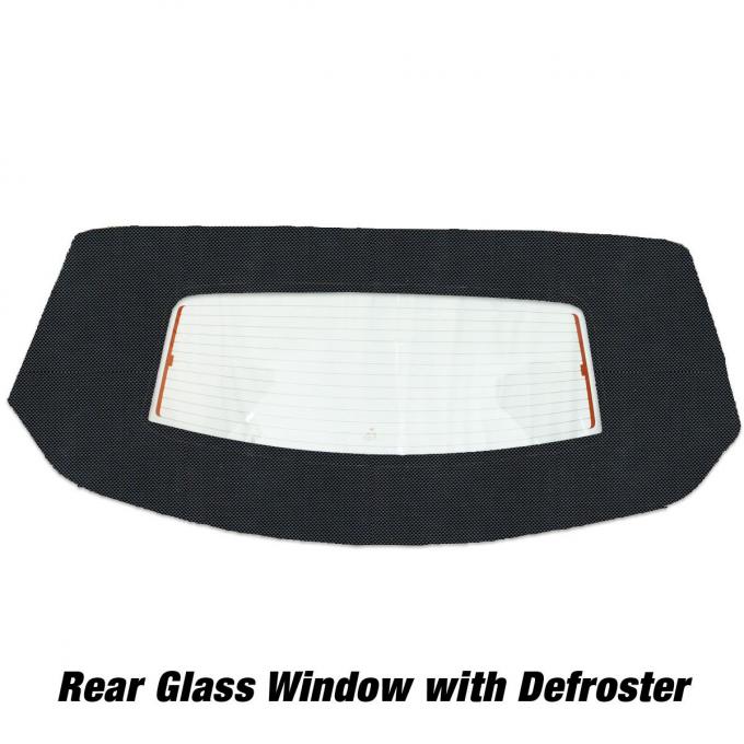 Kee Auto Top HG0289DF33SP Convertible Rear Window - Vinyl, Direct Fit