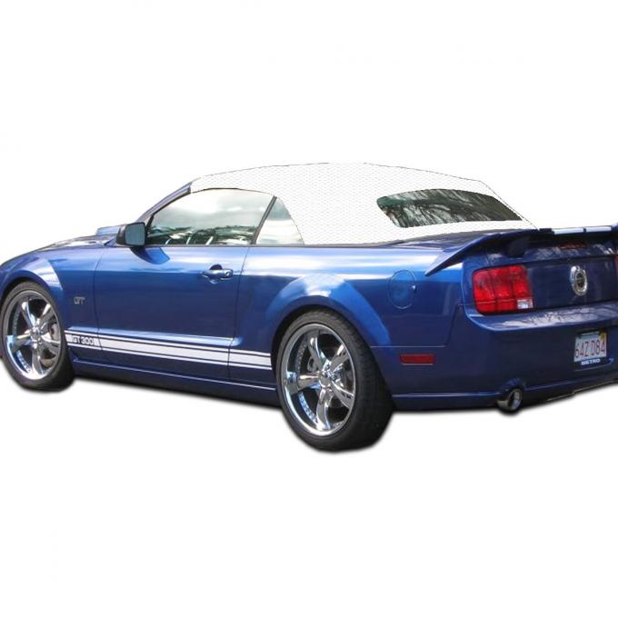 Kee Auto Top CD2047WC01SDX Convertible Top - Bright white, Vinyl, Direct Fit