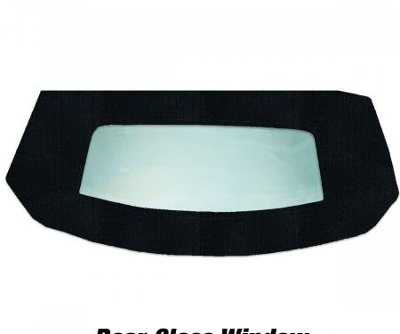 Kee Auto Top HG0243CTN14SF Convertible Rear Window - Cloth, Direct Fit