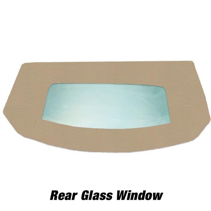 Kee Auto Top HG0243CTN05SP Convertible Rear Window - Vinyl, Direct Fit