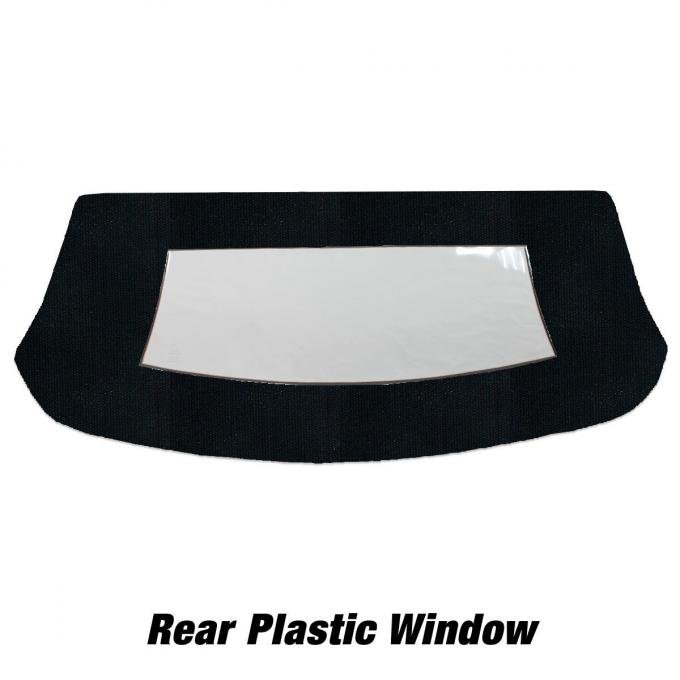 Kee Auto Top CD2024CO14SF Convertible Rear Window - Cloth, Direct Fit