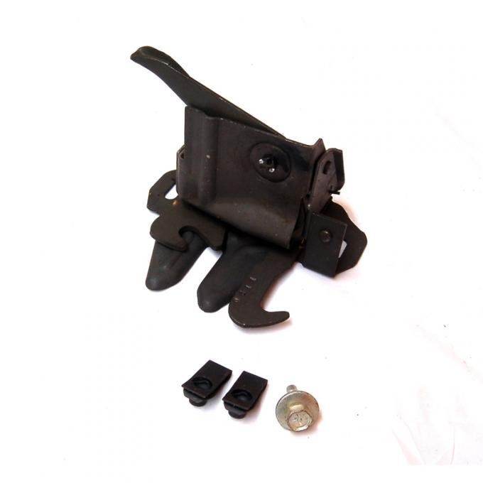Dennis Carpenter Hood Lock Assembly - 1970 Ford Car   D0AZ-16700-D