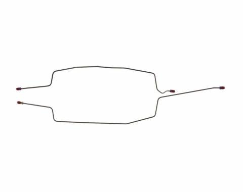 Right Stuff 1984 - 1986 Ford Mustang Factory Drum Rear Axle Brake Lines, 2 Pieces ZRA8501