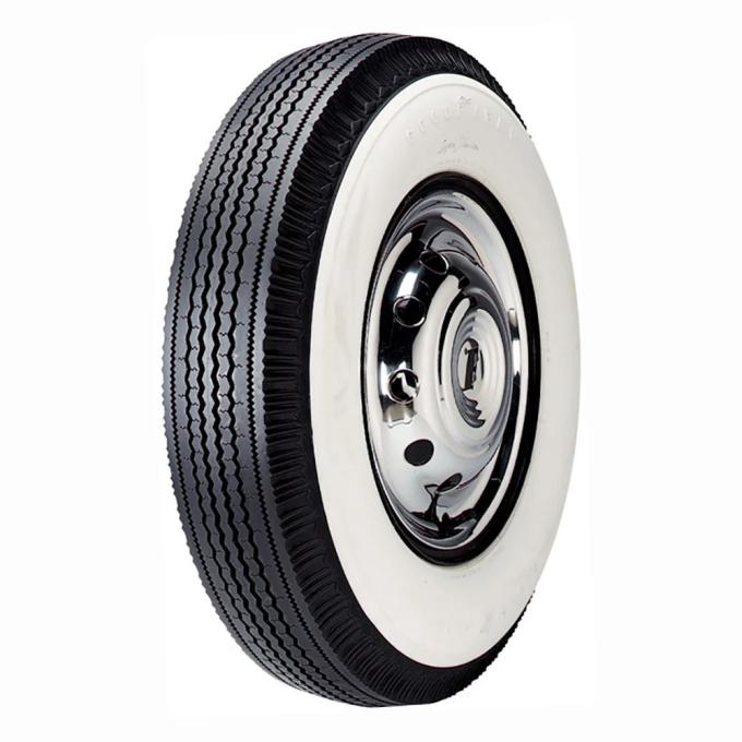 Goodyear Super Cushion 4.25 inch Whitewall Tire 670-15 440302