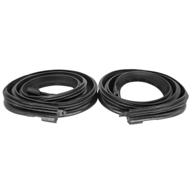 Metro Moulded Parts Roof Rail Seals, 67-68 Ford Mustang 2 Door Coupes, Pair RR 6400-B