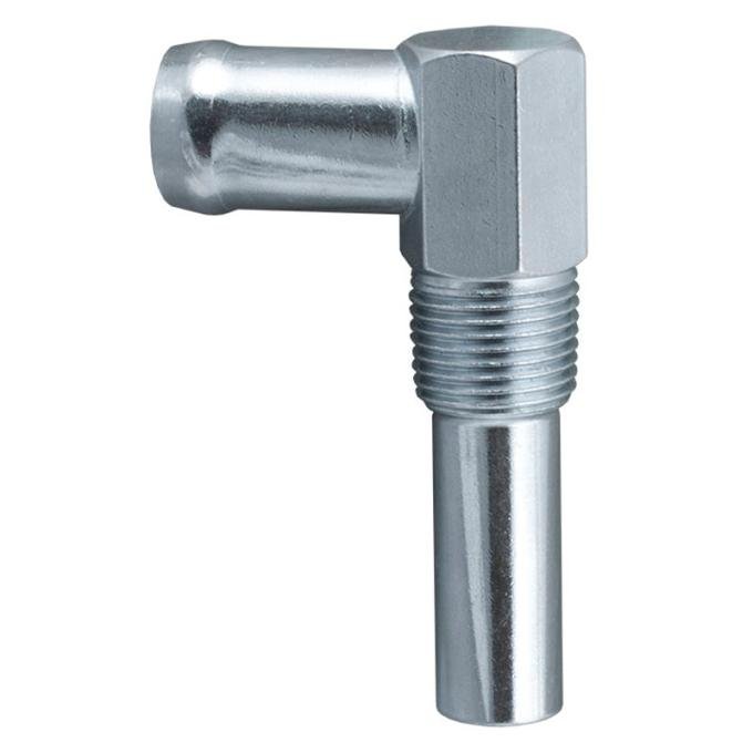 Daniel Carpenter 1965-73 Heater Hose Connector - Silver Zinc C6AZ-18599-S
