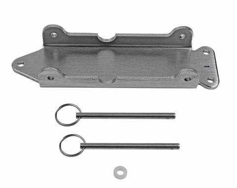 B&M Quick Detach Shifter Mounting Plate Kit, Aluminum 80715