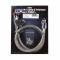 B&M Locking Automatic Transmission Dipstick & Tube, Billet Aluminum/Stainless Steel Braided 22168