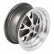 Legendary Wheels 1964-1973 Ford Mustang 17x8" Legendary Styled Alloy Wheel, 5 on 4.5 BP, 4.75 BS, Charcoal/ Machined LW20-70854B