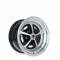 Legendary Wheels 15 X 8 Magnum Alloy Wheel, 5 on 4.5 BP, 4.75 BS, Gloss Black / Machined LW50-50854A