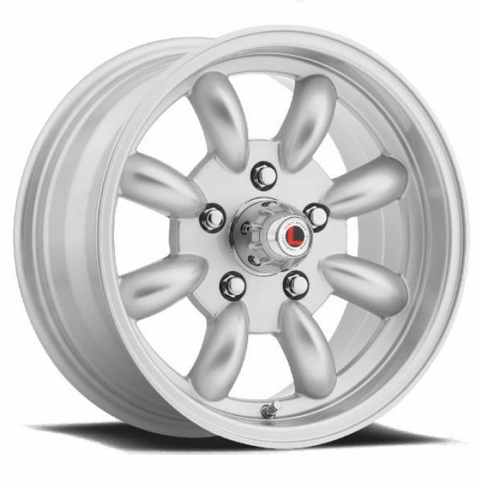 Legendary Wheels 1964-1973 Ford Mustang LW 80 17x7 "T/a" Alloy Rim, Silver LW80-70754S