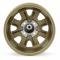 Legendary Wheels 15 X 7 Legendary HB44 Alloy Wheel, 4 on 4.5 BP, 4.25 BS, 4 Lug, Gold Haze LW90-50744F