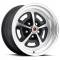 Legendary Wheels 16 X 8 Magnum Alloy Wheel, 5 on 4.5 BP, 4.5 BS, Satin Black / Satin LW50-60854D